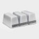 Bread form L-7, 22.5 × 11.5 × 12.2 cm, 3 sectional