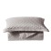 A set with a blanket "Hellas", size 240x260 cm, 50x70 cm - 2 pcs, color gray
