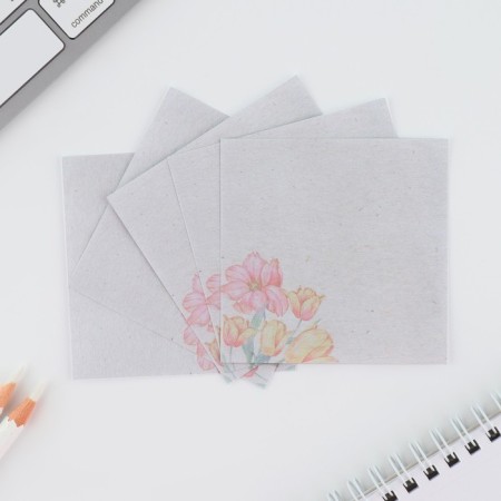 Paper for records in the box “Happy Teacher”, 200 sheets, 8.5 x 8.8 cm-3