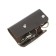 Keys case, brown dark smooth