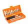 Set of wood cuts Sparta, plastic handles, 13 pcs