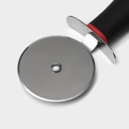 A knife for pizza and dough Digma, 19.5 cm, d = 5.8 cm, black color-5