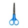 Baby scissors for left-handed 12.5 cm multi-bullets "Raccoon Adventures", euro suspension, mix