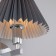 Wall lamp with a decorative lampshade PEONY, 40W, E14, 24x24x22 cm