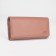 Women's wallet on magnets, pink color
