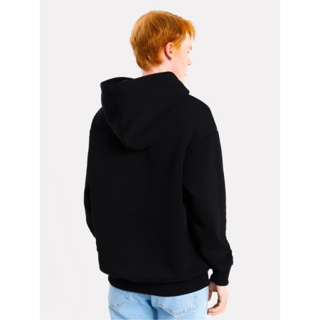 Male sweatshirt was laid down, black color, size 54-1