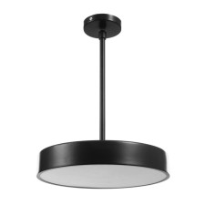 Orneo chandelier LED 24W 6000K black 30x30x30-60 cm