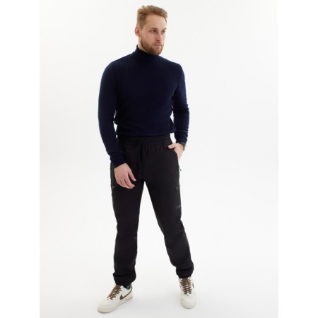 Sports male winter, size 48, black color-12