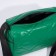 Bag Cross-Bodi with a zipper, green color