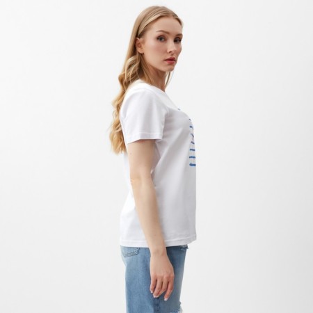 T -shirt female, white color, size 46-2