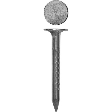 Nails of the bison master, thick, round, GOST 4029-63, galvanized, 2.5x32 mm, 0.1 kg