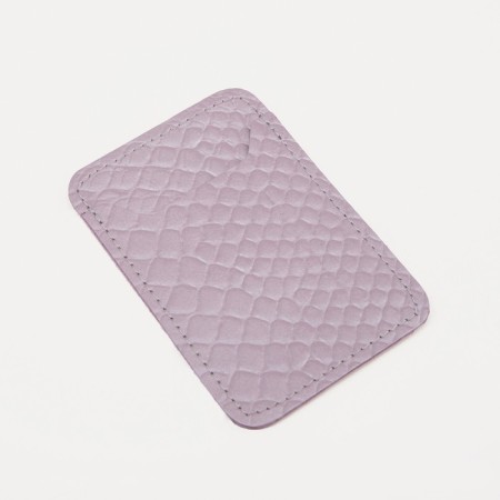 Cardholder on the phone Textura, skin python, light-lilac color-3