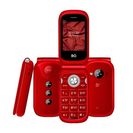 Cell phone BQ M-2451 DAZE RED-1