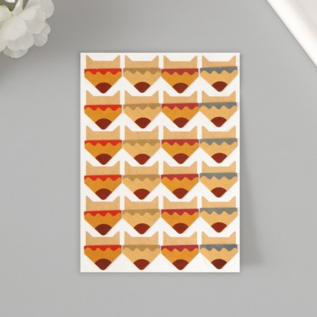 A set of corners with a pocket for photos 24 corners "Children's drawing" MIX 12.5x9 cm-2