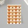 A set of corners with a pocket for photos 24 corners "Children's drawing" MIX 12.5x9 cm