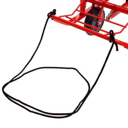 Sled "Timka 3k Universal", with red mittens-3
