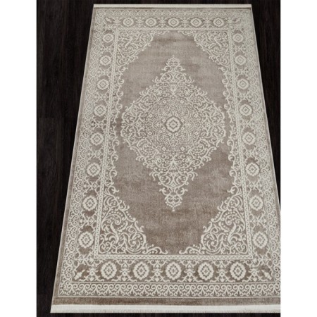 Rectangular carpet Kardlen Marmaris, size 240x350 cm, color Cream/D.Beige-1