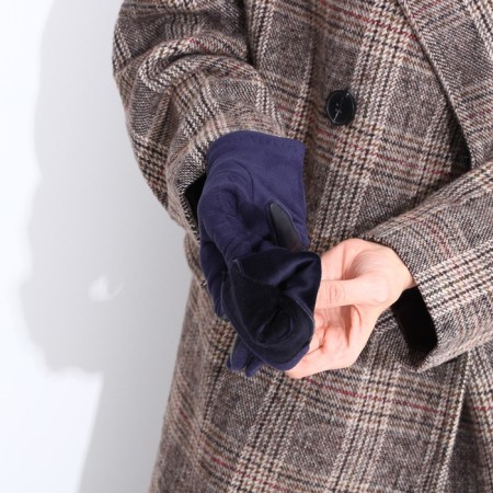 Gloves are female, dimensionless, without insulation, blue color-2