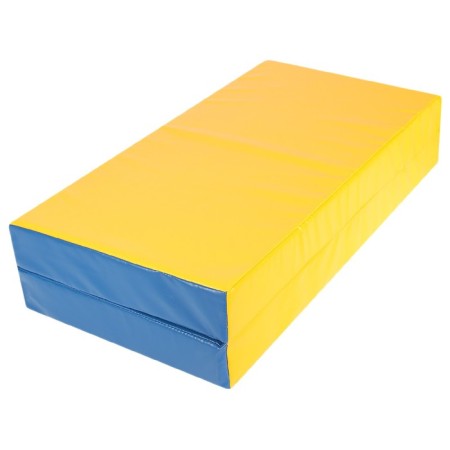Mat, 100x100x10 cm, 1 addition, blue/yellow color-3