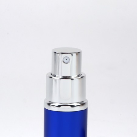 Perfume bottle, with a spray, 10 ml, blue color-10