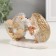 Souvenir Polystone "The Hedgehogs Found Found each other" 10.5x5x7.5 cm