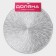 Set of serving napkins on the table “Shine”, d = 38 cm, 4 pcs, silver color