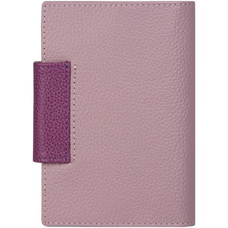 Passport cover on the button, lilac color-2