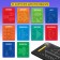 The training tablet "Magnetic drawing", 380 holes, the color is black