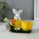 Souvenir "Bunny with carrots near the basket" 5x11.5x13.5 cm