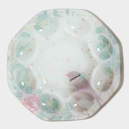 Glass stand for the eggs of the Dolyan "Bird", 8 cells, 22 × 22 cm-6
