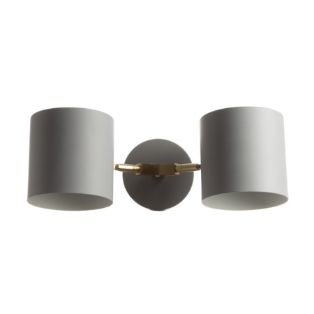 Sconces "azurit" 2he27 40w is gray 11x12x36cm-3