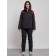 Ski costume female winter, size 50, black color