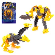 The Dinobot robot is transformed, 5 types, gathered in 1 robot