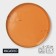 Porcelain plate with a magistro "Cerera" side, d = 20 cm, color orange color