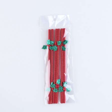 Pipe for cocktail "berries", in a set 6 pieces-4