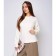 Women's sweater, milk color, size 44-50 (One size)