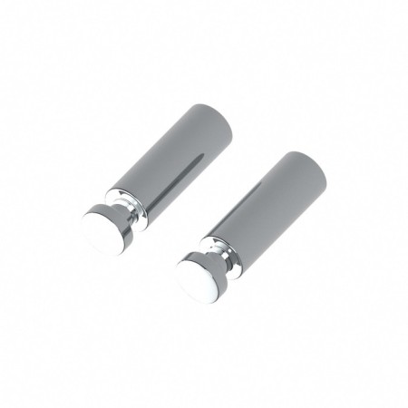 CREL-COMPLEK 2 pcs 5.5 cm, chrome artwelle-2