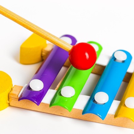 Toy Music Metallophone "Butterfly", 5 tones-1