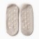Women's socks shortened nonsense, light-beige color, size 36-39