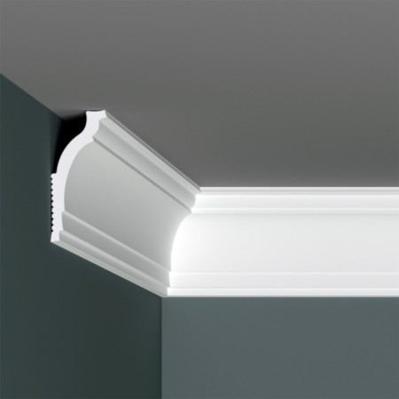 Ceiling plinth for stretch ceilings N-80 70x25x2000mm