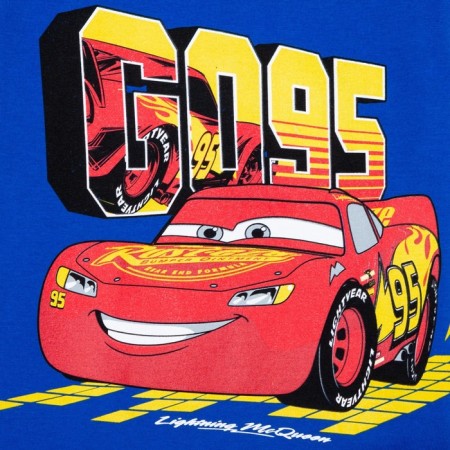T-shirt with long sleeve "Cars", Disney, height 86-92, blue-6