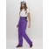 Ski -loving pants, size 42, purple color