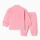 Kit (blouse, pants), pink color, height 74 cm