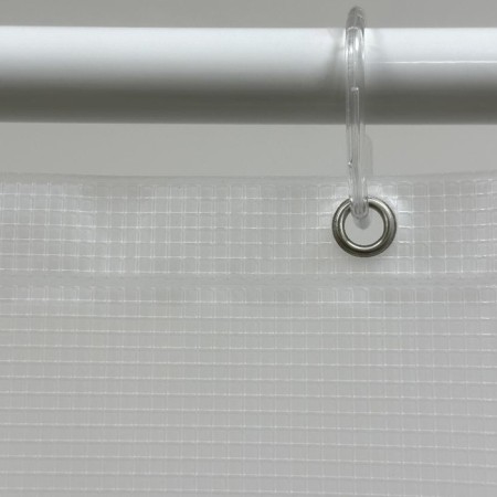 The bathroom curtain dasch, PEVA, 180x200 cm, white-2