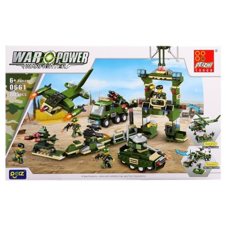 Military designer "Battle", 805 parts-3