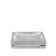 Soap dish Brick Silver, silver color