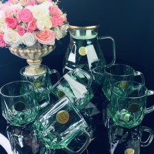 A set of a jug of a driver and mugs of the Lenardi 
