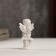 Polystone souvenir "Snowthrough angel on the column" 5.5x2.4x2.6 cm