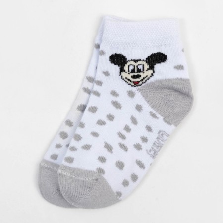 Socks Mickey Mouse, White, 14-16 cm-3