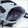 Bag for screed shoes, outer pocket, textura, gray color